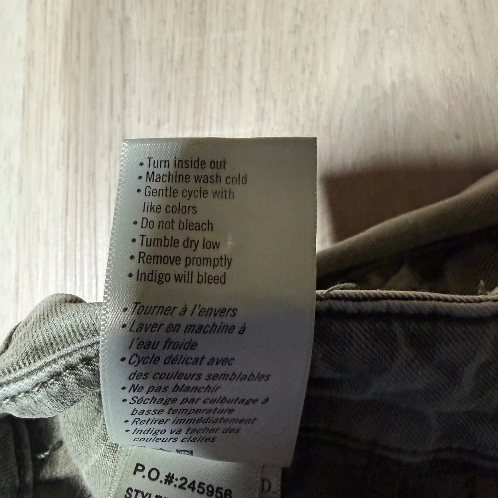 Paige Wide Leg Pants Womens 28 Green Lyocell Drawstring Relaxed Casual Trousers - Picture 7 of 13